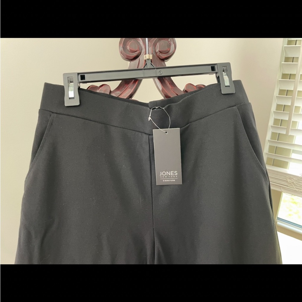 BNWT Jones New York Wide Leg Pull On Pants. Sz XL Apologies For The Wrinkles